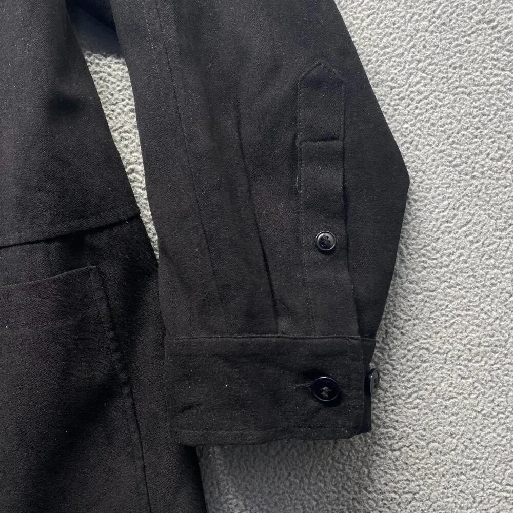 Gochu by KBB‎ Shirt Mens Size XL Black Utility Workwear Pockets Zipper